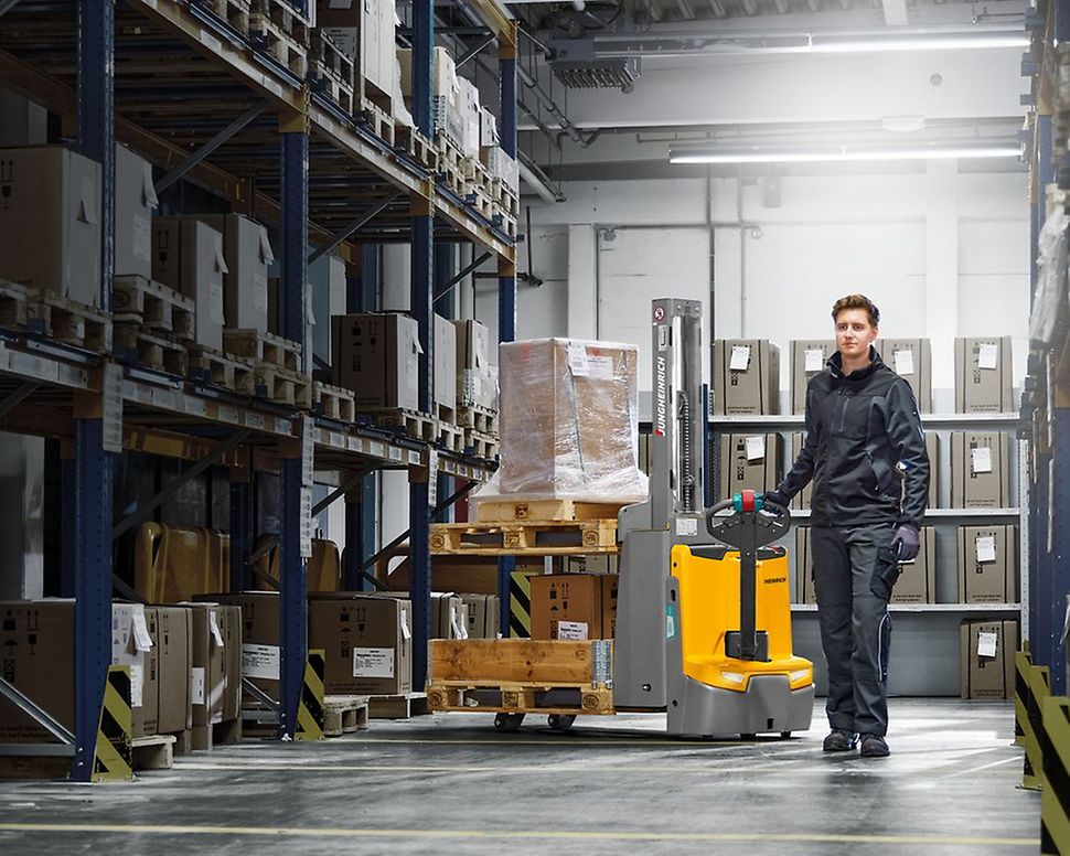 Elektro-Deichselstapler