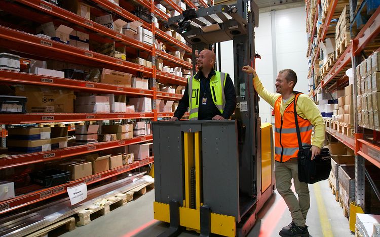 Abloy picture Vellu ja Simo trukkikuva