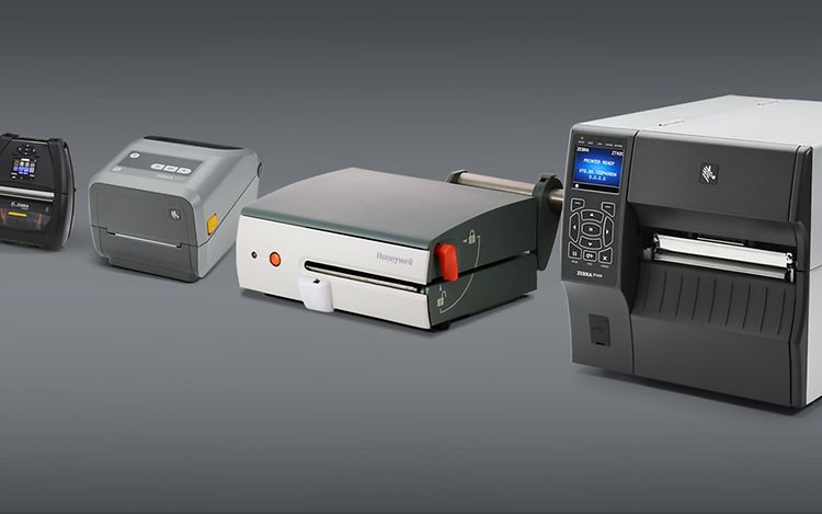 Etikettendrucker Header