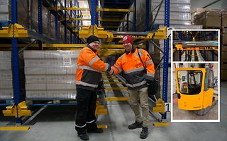 Pakkasmarja ja Jungheinrich yhteistyössä