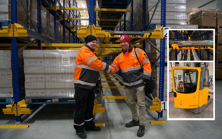 Pakkasmarja ja Jungheinrich yhteistyössä