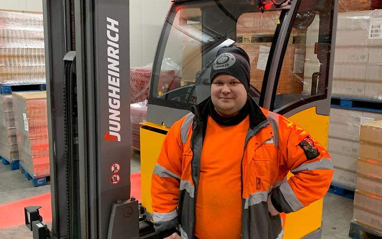 Pakkasmarjan vuorovastaava Antti Ruuskanen