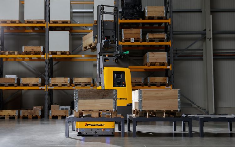 Banner Mobiele robot demo's