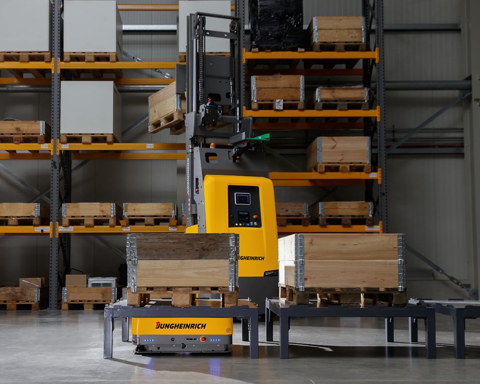 Banner Mobiele robot demo's