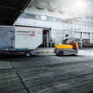 EZS 570 mit speziellem Rammschutz