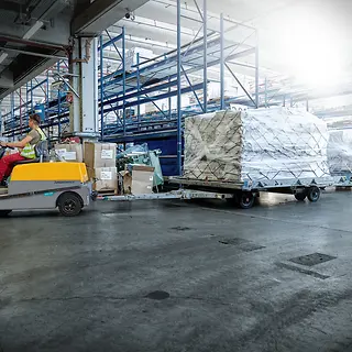 EZS 570 mit speziellem Rammschutz