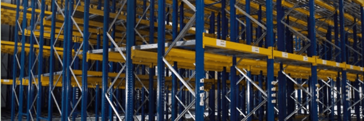 Regały paletowe magazynowe Jungheinrich po zamontowaniu – jungheinrich.pl