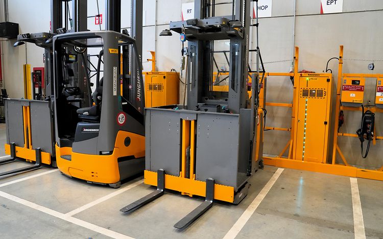 Ceva Logistics Jungheinrich Reachtruck