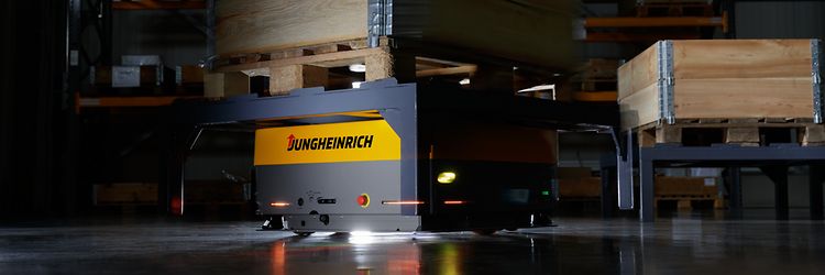 Unterfahrender Transport - Bild