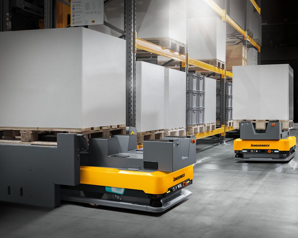 Header Bild - Unterfahrender Transport