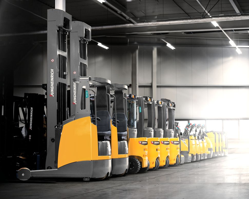 Voorraadactie tweedehands heftrucks