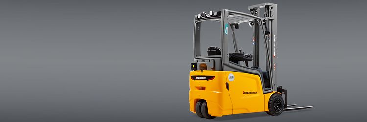 Jungheinrich trehjulet gaffeltruck / el-truck EFG 213/215/216/218/220