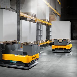 Header Bild - Unterfahrender Transport