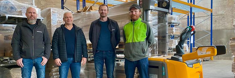 Bring Home Delivery Drammen_Espen, Tommy, Børge og Glenn Terje