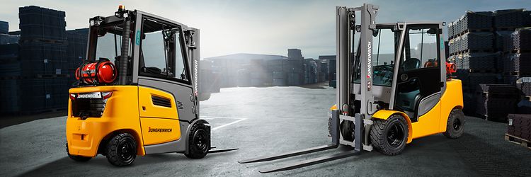 Stage LPG gas forklifts
