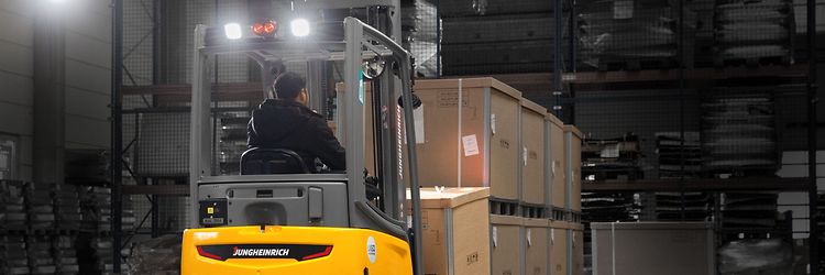 รถโฟล์คลิฟท์ไฟฟ้า