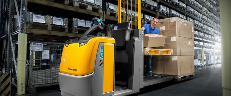 Innovatives Umfeld Kommissionierer