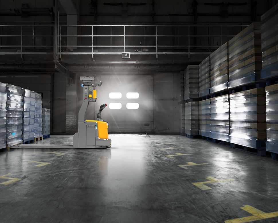 Mobile Robots - Niederhub-Anwendung Hero Picture
