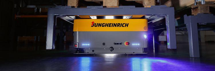 Entrepôt robot mobile photo