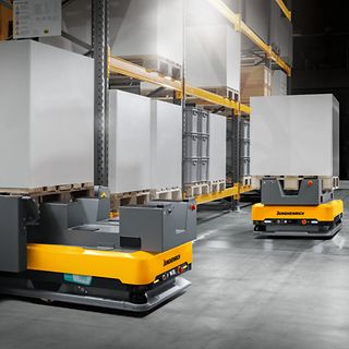 Header Bild - Unterfahrender Transport