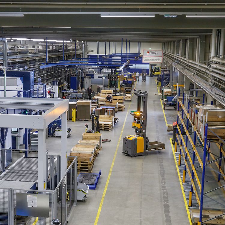 RIKA carro elevatore agv pallet