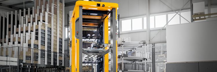 Automatisches Kleinteilelager Image Map Mobile Robots