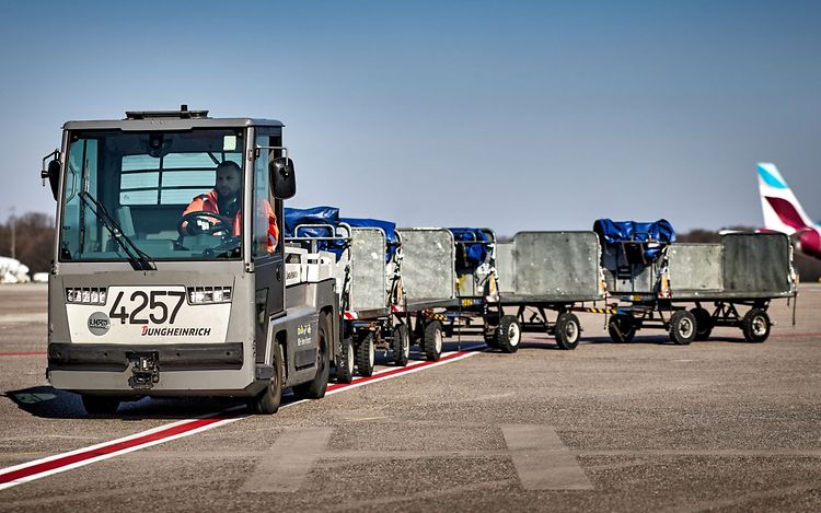 Référence Jungheinrich Aéroport de Cologne-Bonn