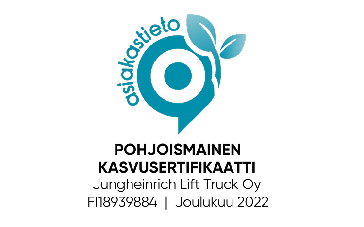 Jungheinrich Suomi ja kasvusertifikaatti
