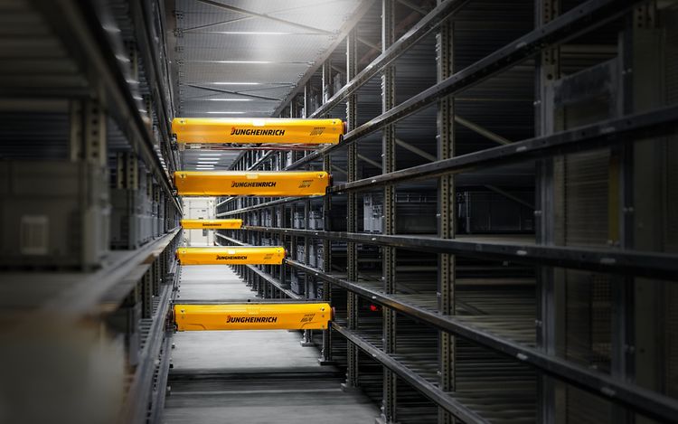 Jungheinrich Miniload Shuttle detail 01
