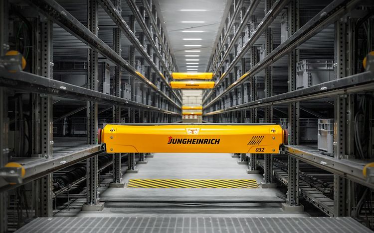 Jungheinrich Miniload Shuttle detail 02