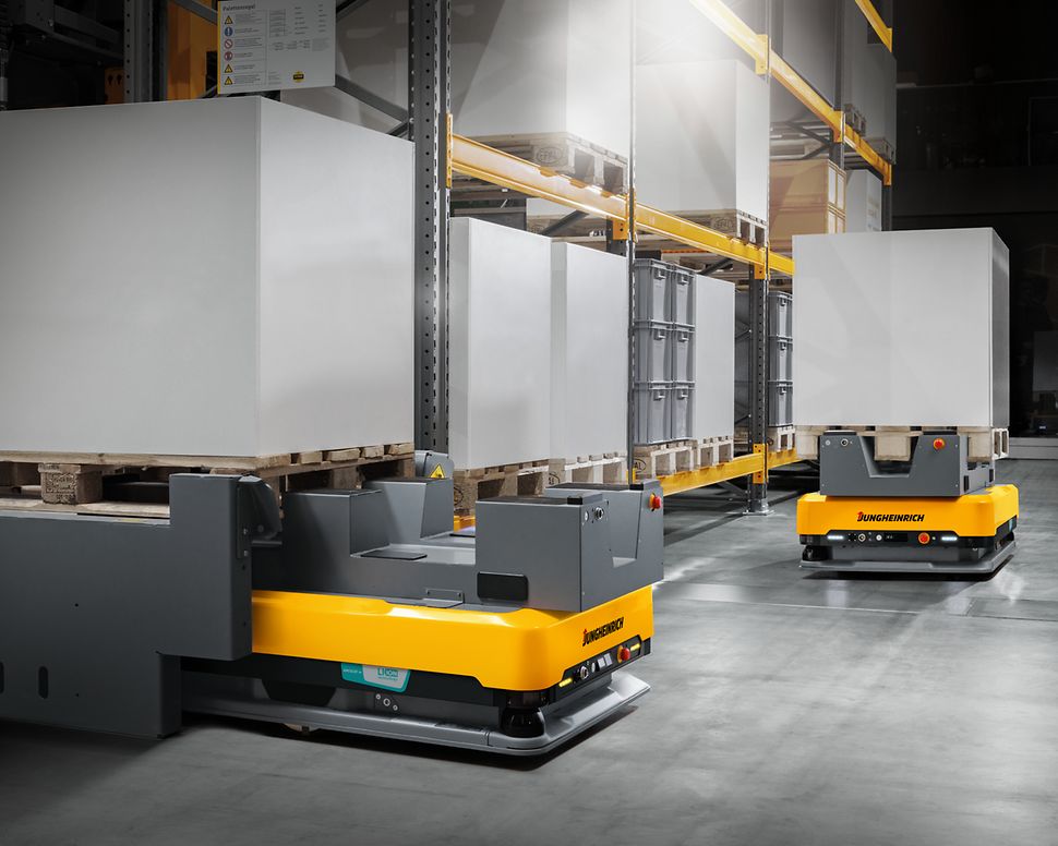 Header Bild - Unterfahrender Transport