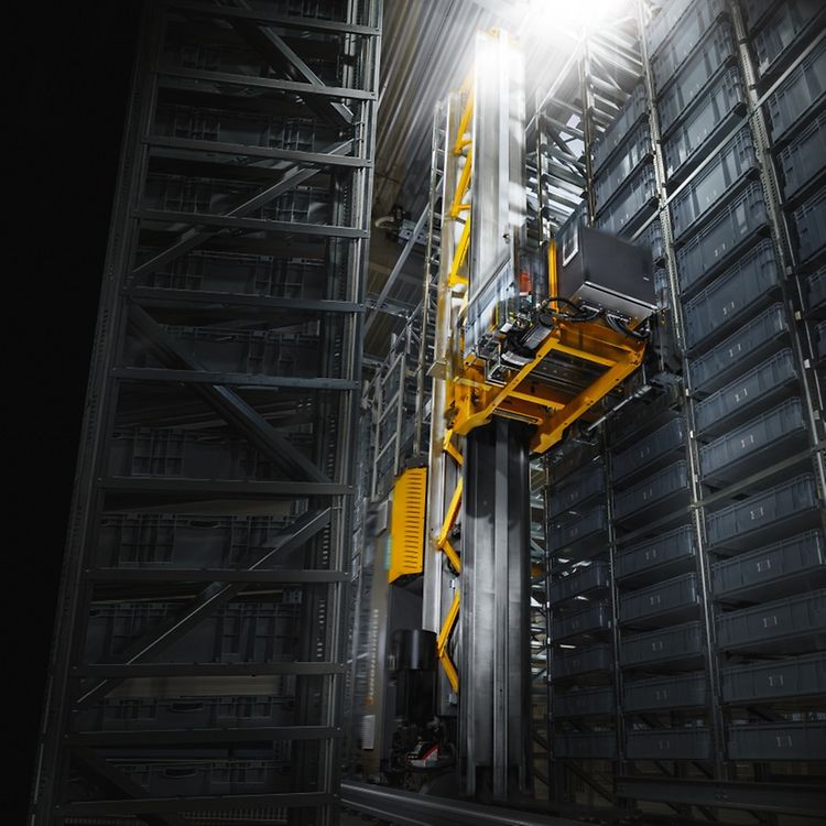 robot miniload system KRACHT