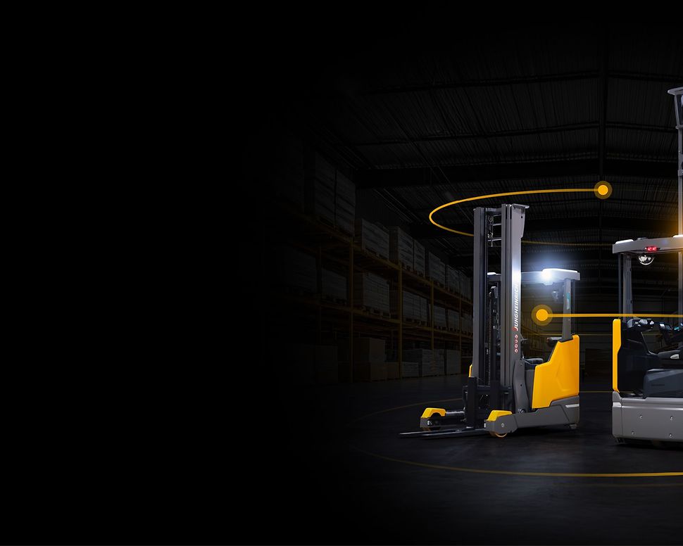 Carrelli retrattili elettrici retrattile muletto carrello elevatore retrattile Jungheinrich