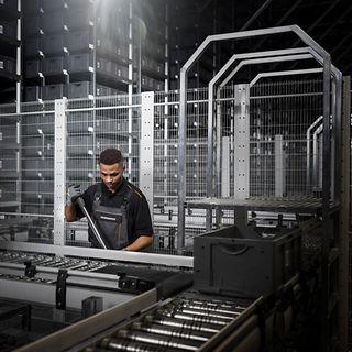 Picture 1 Behälterfrödertechnik