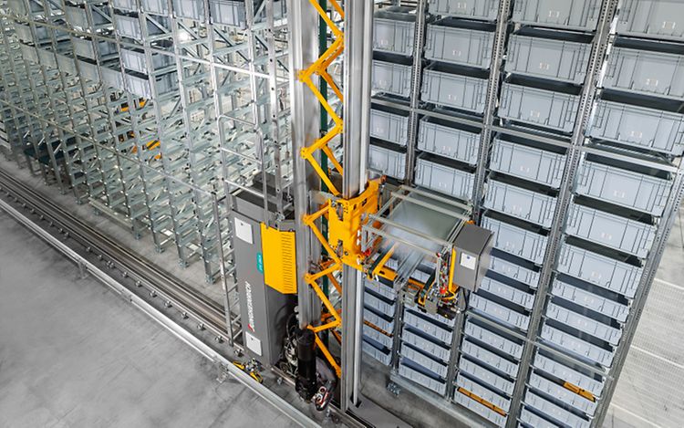 Content Jungheinrich-Miniload STC 2B1A: Automatisches Kleinteilelager für Vahle Group in Kamen (1)