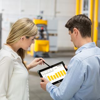 Contact module mobile robots