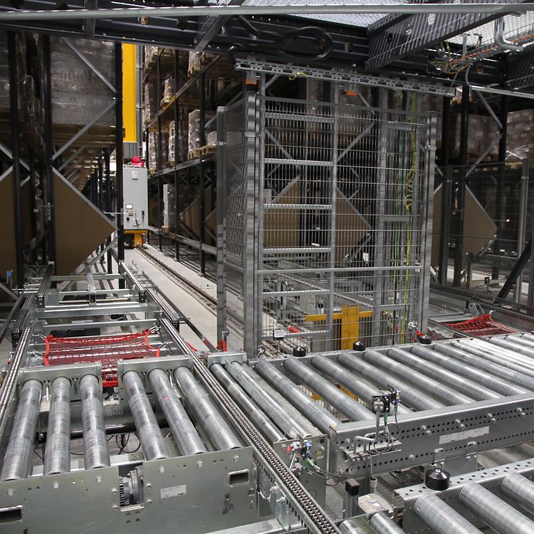 European Aerosols Automatisch Pallet Magazijn