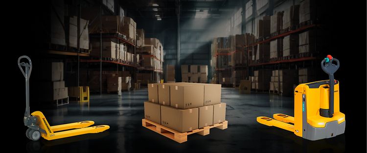 Handpallettruck of elektrische transpallet Hero