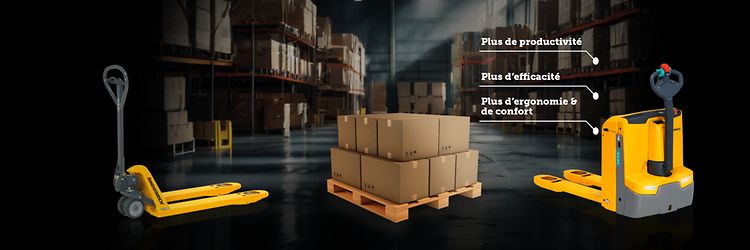 Transpalette manuel vs transpalette électrique
