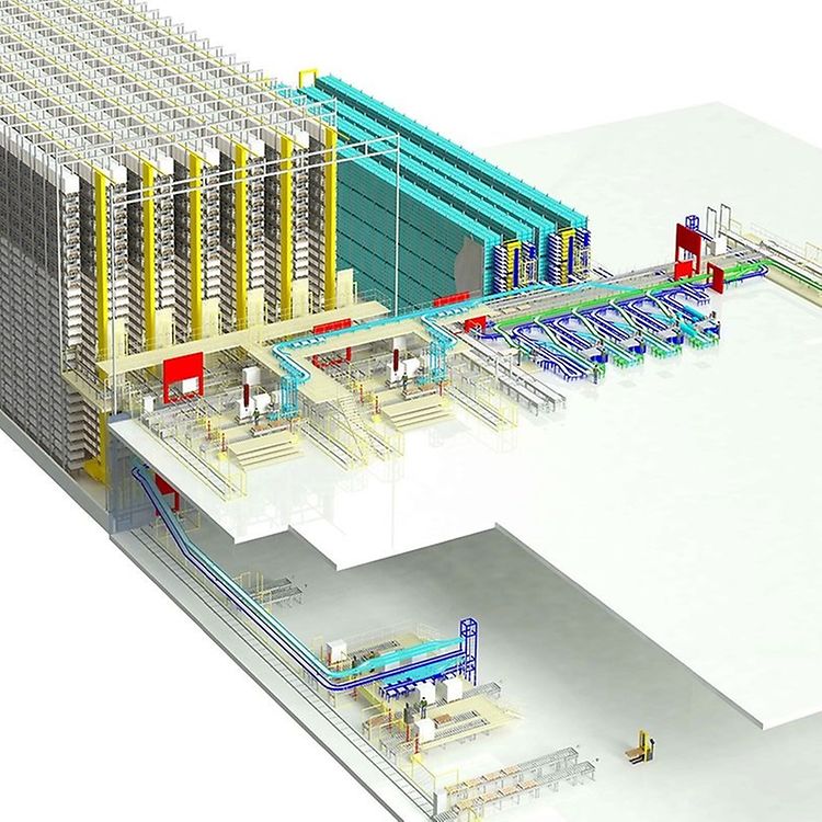 Automatisches Kleinteilelager Liebherr