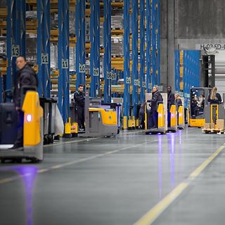 Asiakastarina Normal kauppaketju ja Jungheinrich