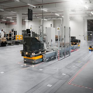 Article satellite - Sécurité autour des systèmes de convoyage automatique : meilleures pratiques