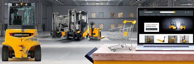 Jungheinrich webshop med brugte trucks på lager 