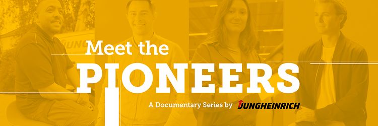 Jungheinrich dokumenttisarja Meet the Pioneers