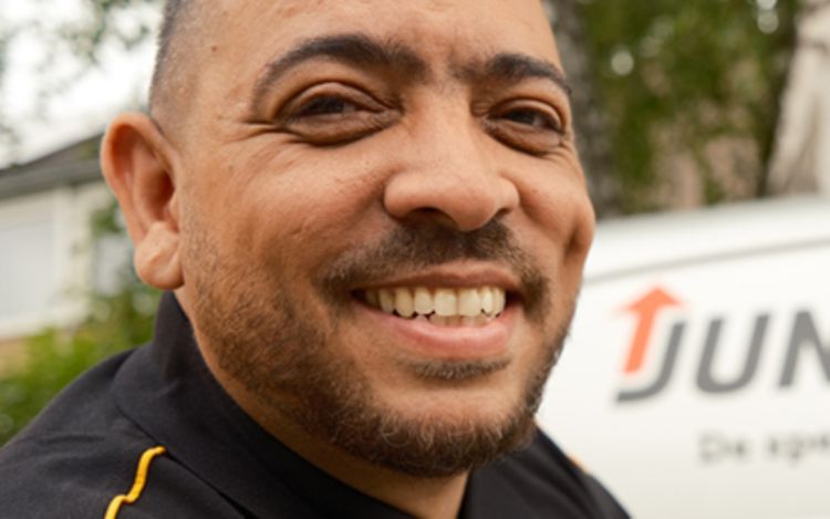 Farid, Servicetekniker på Junghenirich.