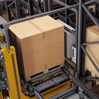 Multi-depth stacker crane - Bild 1