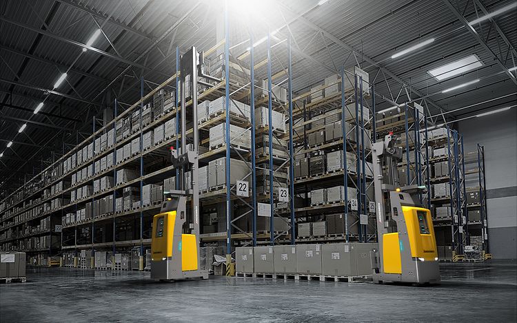 Mobile Robots Applications de gerbage en hauteur