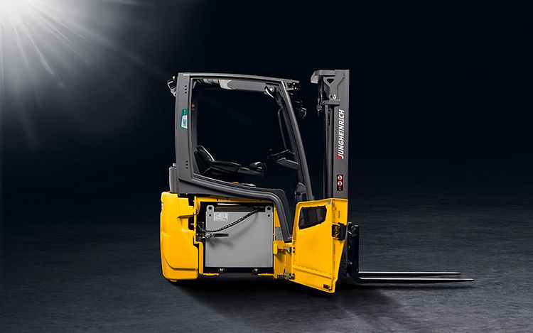 Truckbatteri i Jungheinrich truck