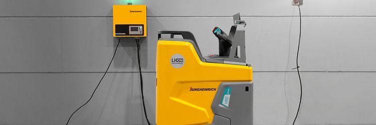 Opladning af Jungheinrich truck 