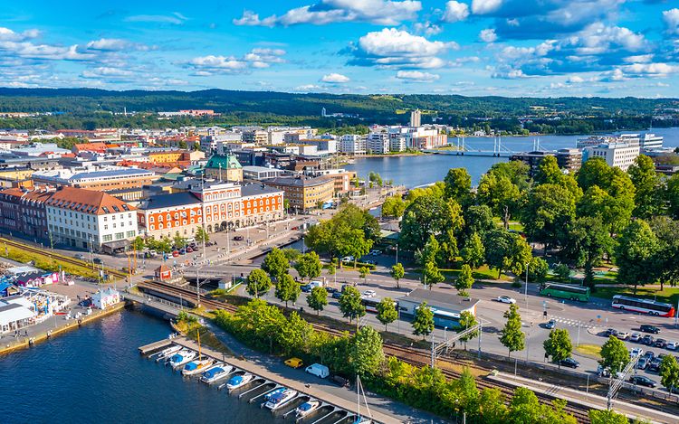 Vy över Jönköping